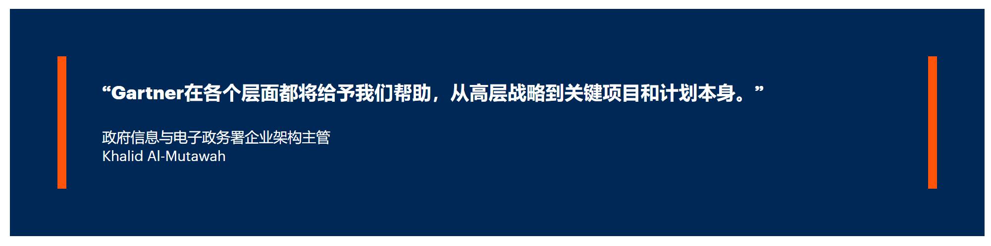 Gartner服务对象-企业架构